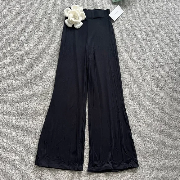 NWT Noli St Tropez Resort Pant Size S Black - Picture 7 of 13